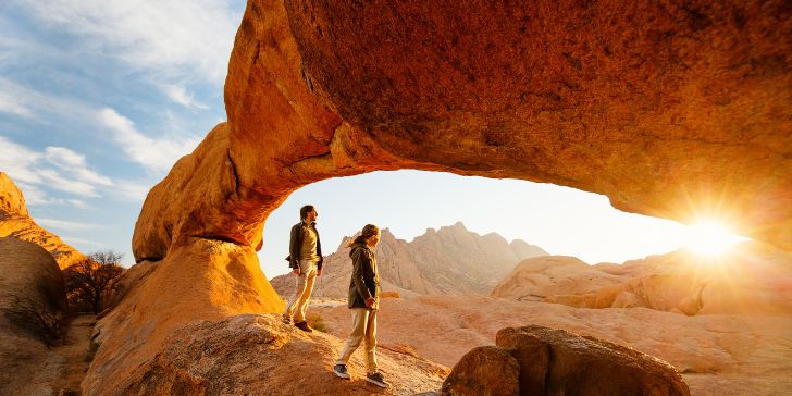 Fanily in Spitzkoppe - Pacotes para Namíbia