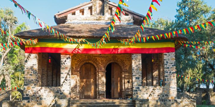 Gondar- Debre Birhan Selassie Orthodox Church - Pacotes para Etiópia