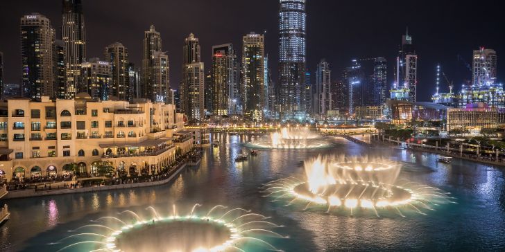 Dubai Fountains, Dubai,