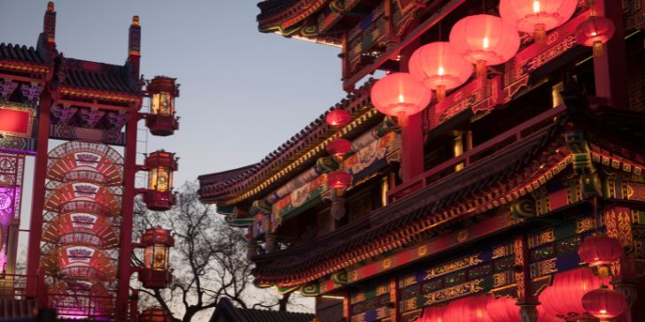 Traditional Chinese buildings - Pacotes para China