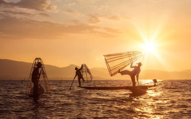 Fisherman at Inle Lake - Pacotes para Myanmar