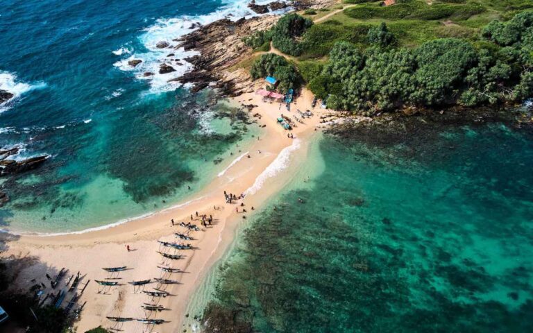 view of the beaches of Sri Lanka - Pacotes para Sri Lanka
