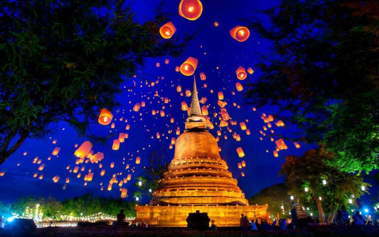 Sukhothai historical park. Sukhotai, Thailand - Pacotes para Tailândia