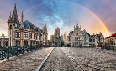 Ghent, Belgium old city - Pacotes para Bélgica