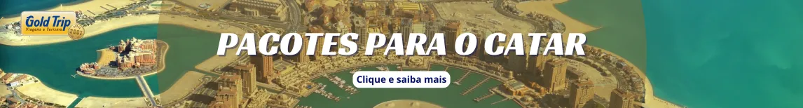Banner pacotres para o Catar da Gold Trip