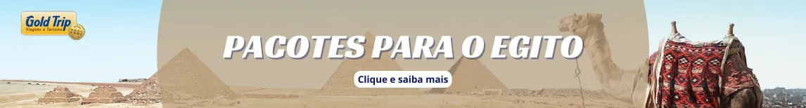 Banner pacotes para o Egito