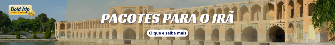 Banner pacotes para o Irã da Gold Trip