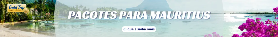 Banner pacotes para Mauritius da Gold Trip