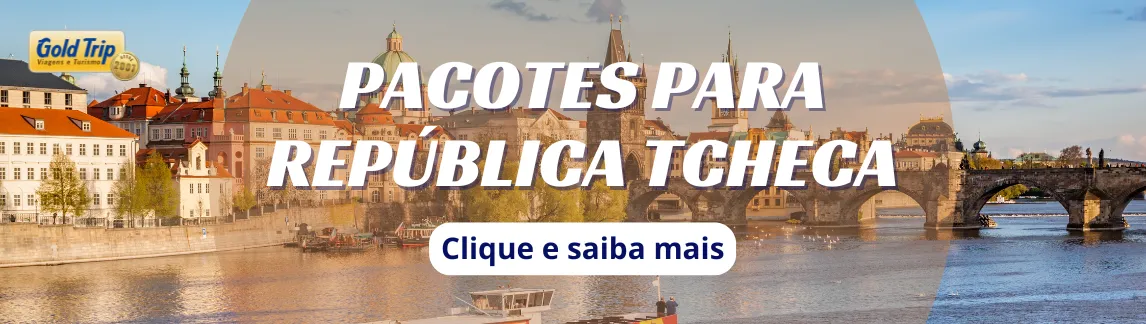 Banner celular Pacotes para República Tcheca da Gold Trip