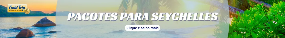 Banner pacotes para Seychelles da Gold Trip
