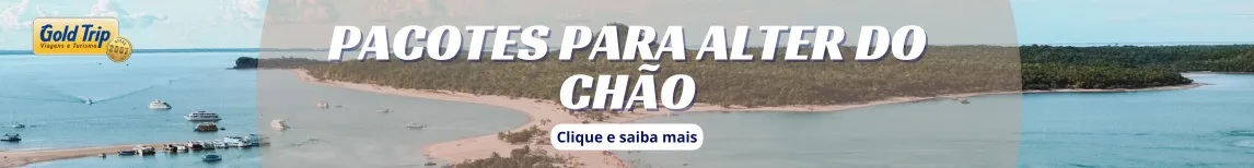 Banner Pacotes para Alter do Chão