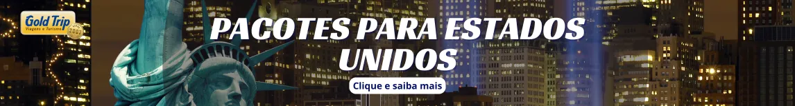Banner Pacotes para os Estados Unidos