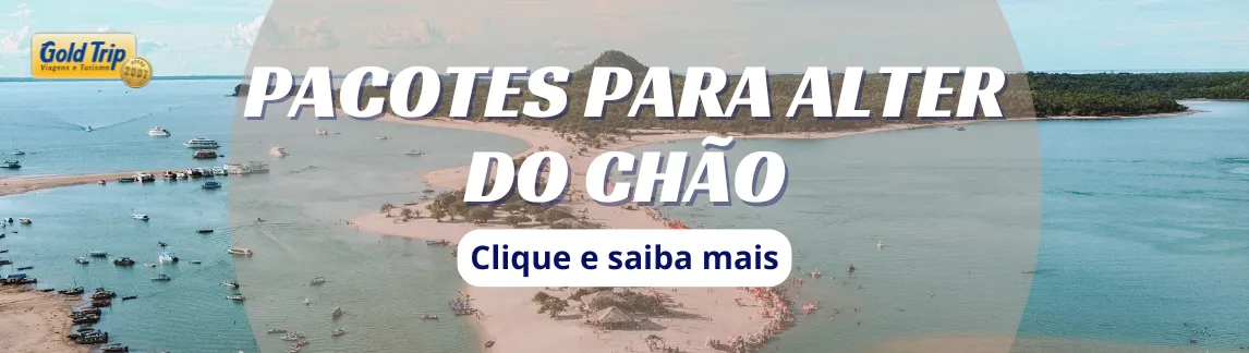 Banner celular Pacotes para Alter do Chão