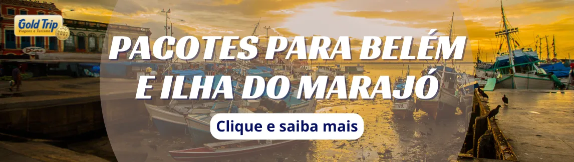 Banner celular Pacotes para Belém e Ilha do Marajó