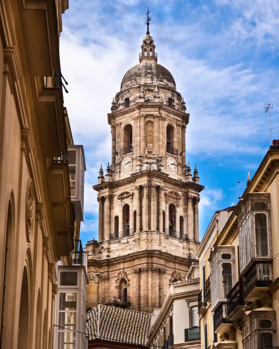 Catedral de Málaga na Espanha