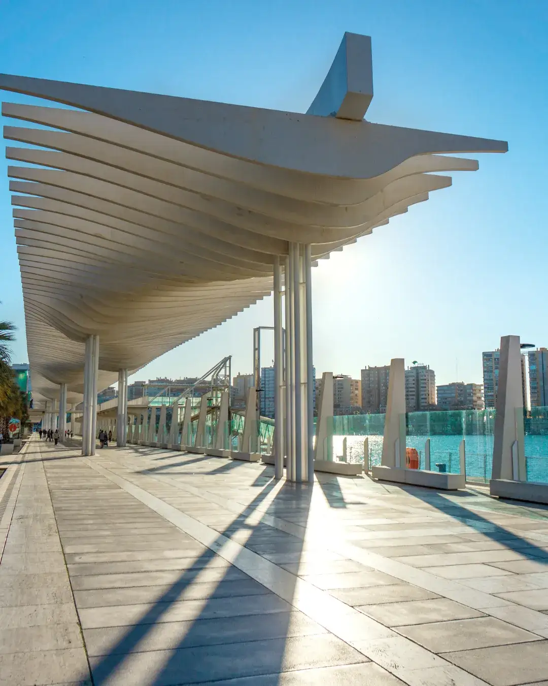 Píer Turístico de Málaga na Espanha