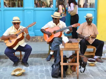 Músicos em Havana Velha - Cuba