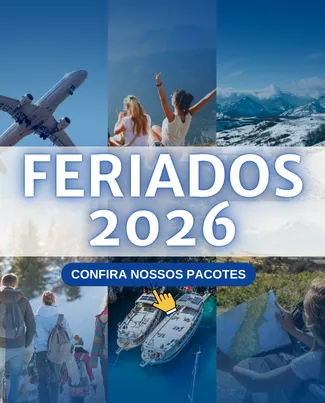 Pacotes para os feriados de 2026