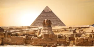 Pirâmide de Gizé no Cairo -Egito